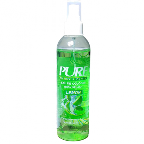 Pure | Pure - Lemon Cologne Body Splash - Natural & Pure - 250ml