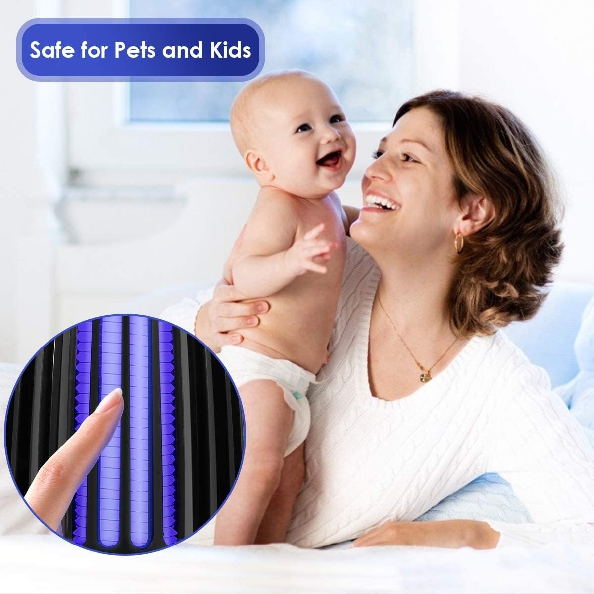 Electric shock mosquito killer lamp