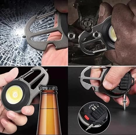 مصباح جيب متعدد الوظائف، مصباح COB لسلسلة المفاتيح القابلة لإعادة الشحن