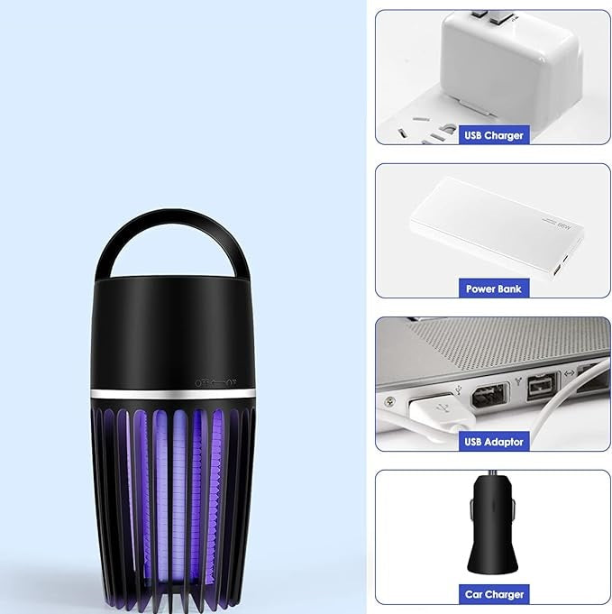 Electric shock mosquito killer lamp