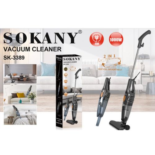 Sokany Handheld Vacuum Cleaner SK-3389 , 1000W | مكنسة كهربائية محمولة من سوكاني