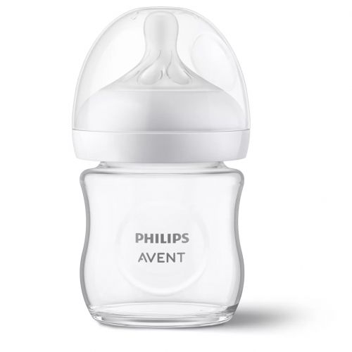 Philips Avent Natural glass baby bottle SCY930/01 - رضّاعة فيليبس أفنت الطبيعية زجاج، 120 مل