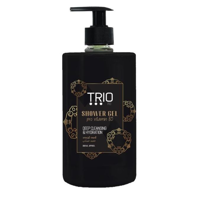 Trio | Trio Pro Shower Gel, Pro-Vitamin B5, Royal Oud - 800 ml