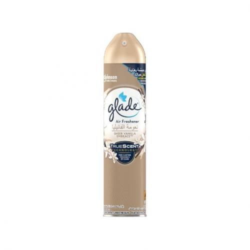 Glade | سبراي معطر جو برائحة الفانيليا من جليد - 300 مل