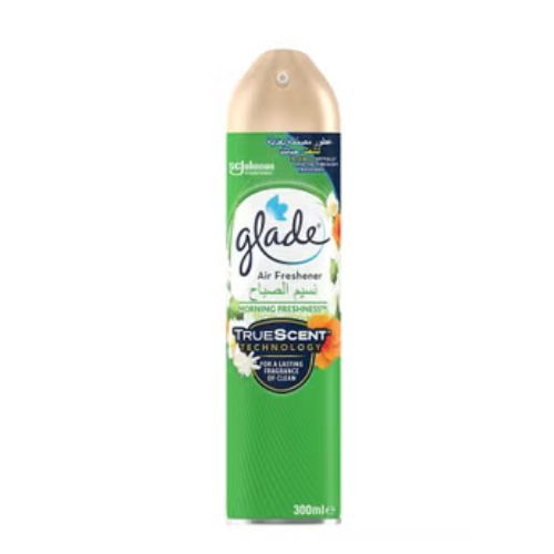 Glade | سبراي معطر جو برائحة الصباح المنعش من جليد - 300 مل