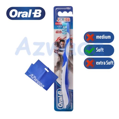 ORAL-B | فرشاة أسنان اورال بي مبتدئ ناعمة 6:12 سنة