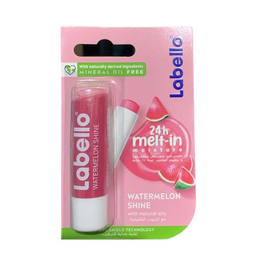 Labello WATERMELON Shine With Natural Oil- 4.8g
