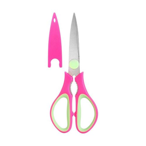 Multifunctional Kitchen Scissors with Protective Cover