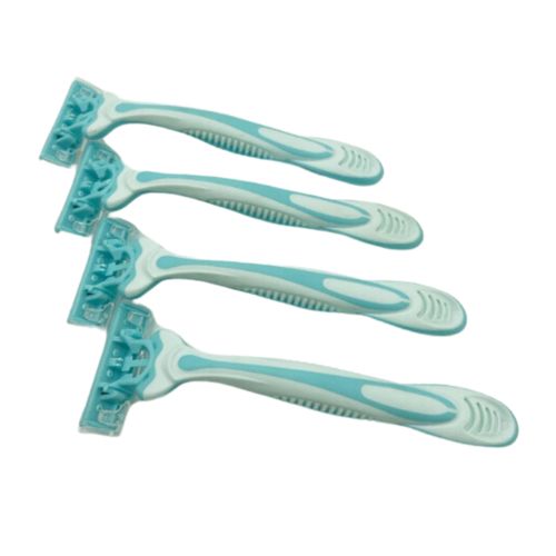 ماكينة حلاقة للسيدات، 2 شفرات، 4 قطع Ladies Shaving Razor , 2 Blades ,4 Pcs