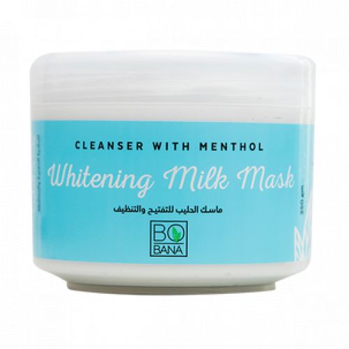 Bobana Milk Mask for Lightening and Cleansing with Menthol - 250 gm