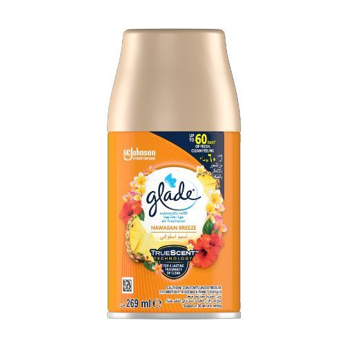 Glade | عبوة إعادة تعبئة أوتوماتيكية بالنسيم الاستوائي من جليد 269 مل