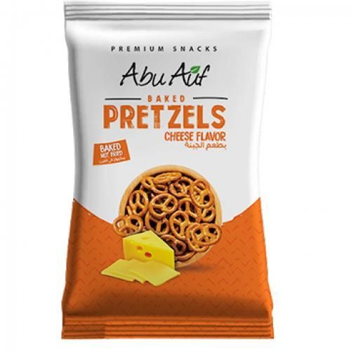 Abu Auf Pretzels | بريتزل أبو عوف - بطعم الجبنة - 55 جم