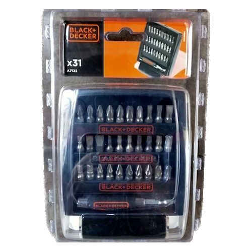 Black Decker Screwdriver Bits with Screw Guide A7122