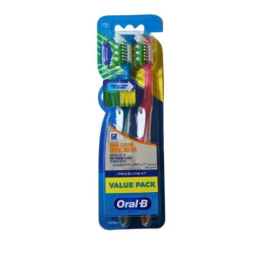 ORAL-B | فرشاة أسنان اورال بي برو-إكسبرت ماكس كلين مؤشر سوفت 40 في باك