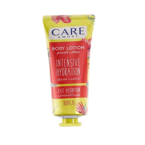 Care & More | لوشن العناية والترطيب العميق برائحة استوائية - 150 مل