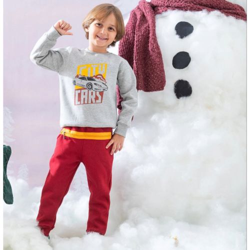 Boys' cotton winter pajamas