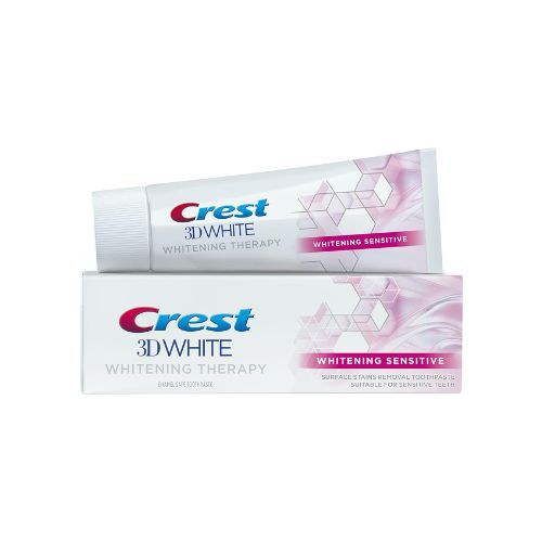 Crest معجون أسنان كريست ثري دي وايت للعناية بالحساسية والتبييض، 75 مل