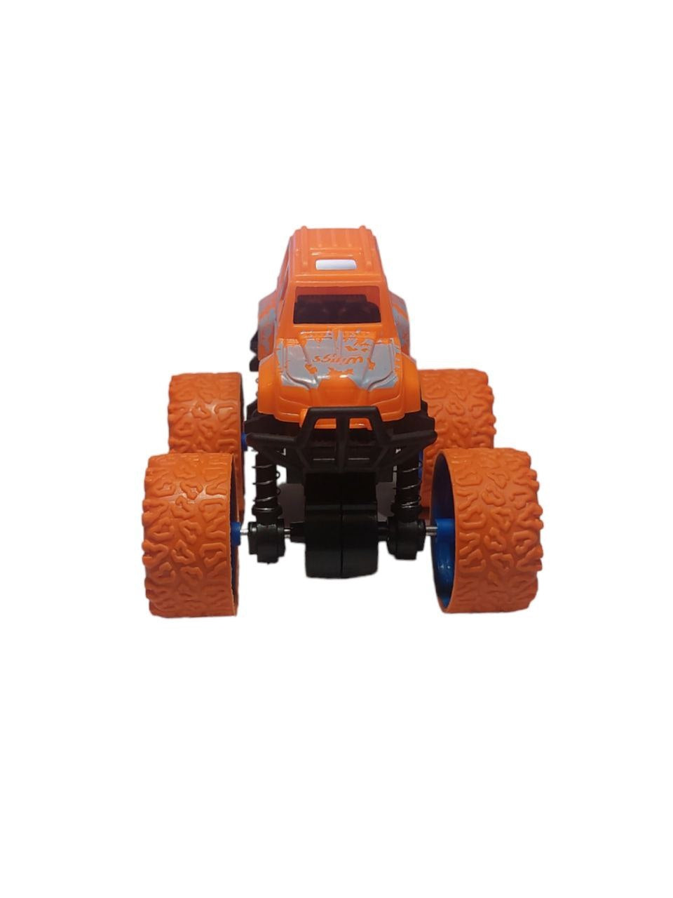 Friction Powered Car With Big Tire Wheel