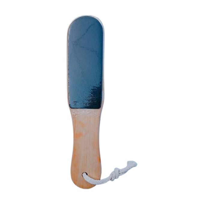 Double-Side Foot File With Wooden Handle