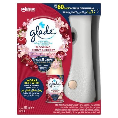 Glade | جليد بخاخ أوتوماتيكي وعبوة إعادة تعبئة بخاخ أوتوماتيكي 269 مل