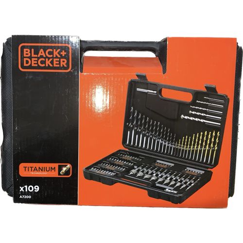 Black+Decker Mixed Drilling and Screwdriving Set A7200