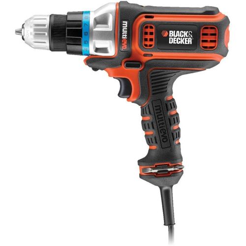 Black+Decker MT350K Multievo Multi-Tool Corded Drill + MTIM3 + MTHD5