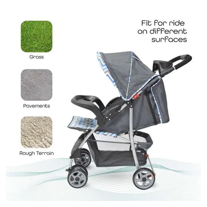 عربة الأطفال القابلة للطي بيد واحدة من مون تريك