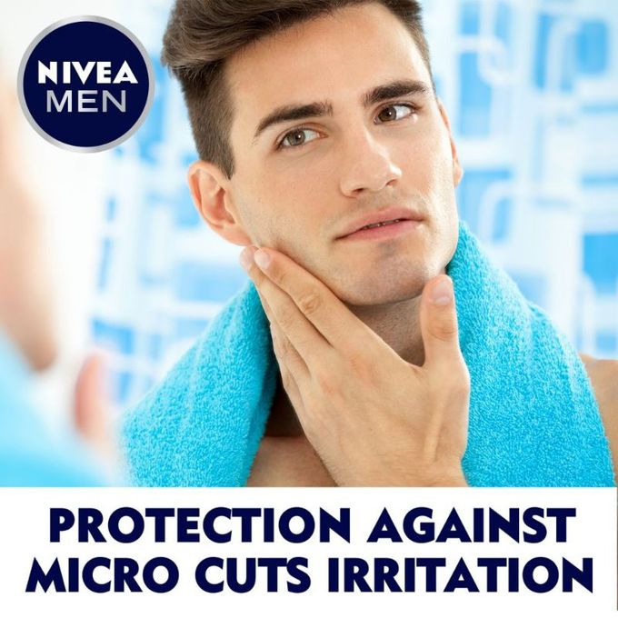 NIVEA MEN Shaving Foam, Fresh & Cool Mint Extracts, 200ml