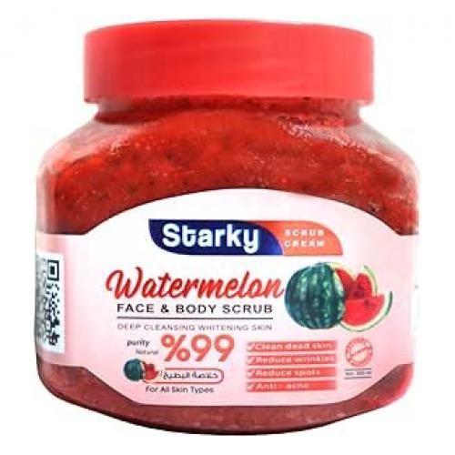 STARKY | STARKY Watermelon Face & Body Scrub Cream for All Skin Types 300ml
