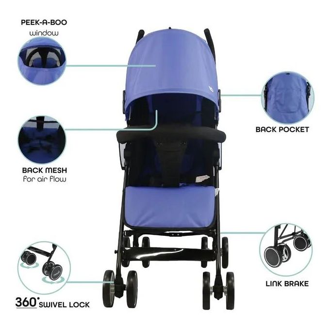 عربة السفر خفيفة الوزن مون نيو بلس