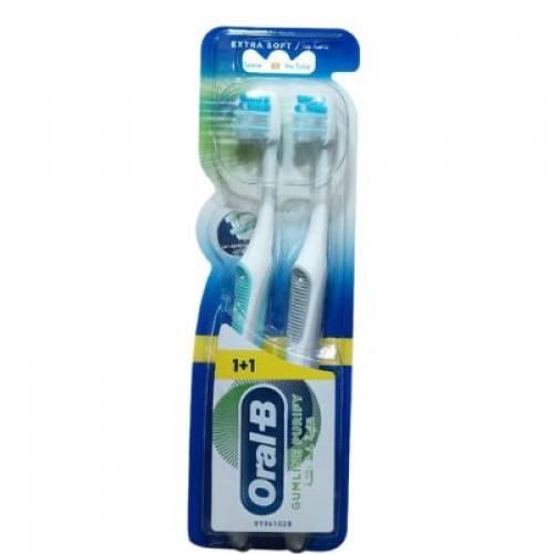 ORAL-B | فرشاة أسنان اورال بي لتنقية خط اللثة، عبوة من قطعتين