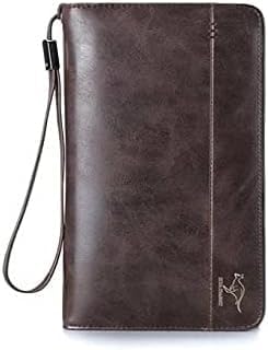 محفظة يد جلدية للرجال - WL4