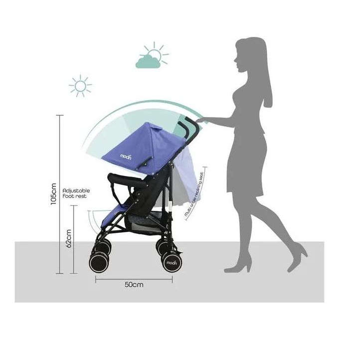 عربة السفر خفيفة الوزن مون نيو بلس