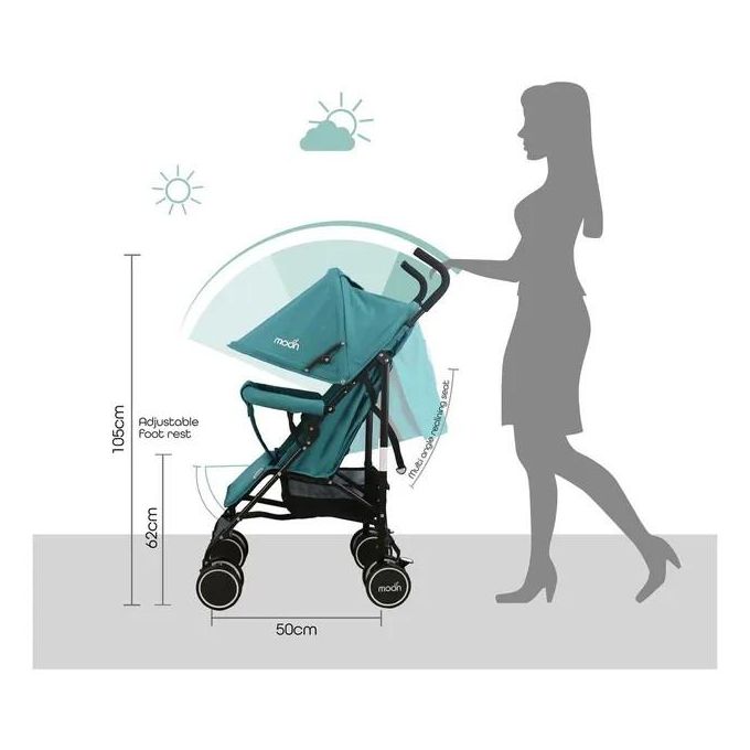 عربة السفر خفيفة الوزن مون نيو بلس