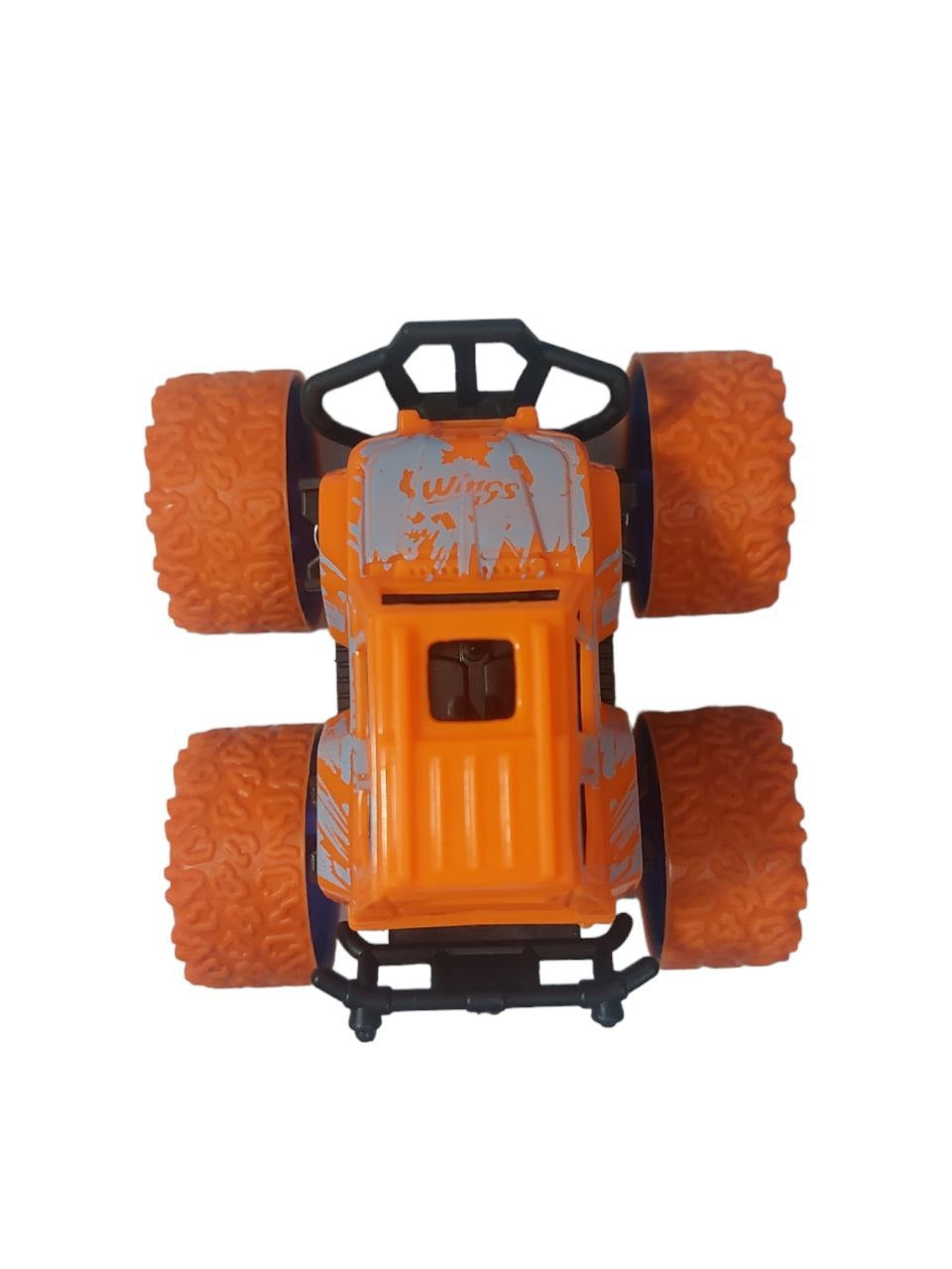 Friction Powered Car With Big Tire Wheel