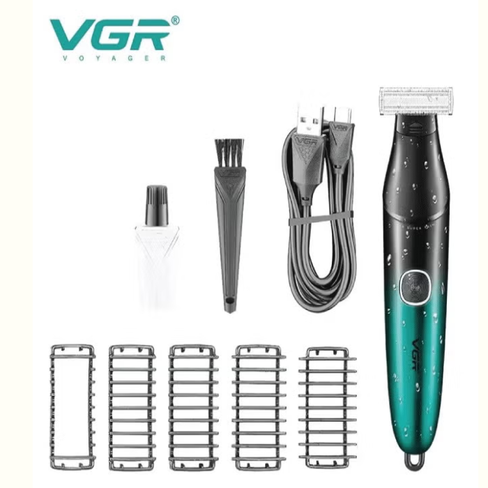 VGR V-339 ماكينة حلاقة احترافية لاسلكية قابلة للشحن - متعددة الألوان