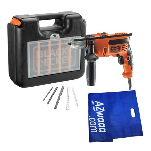 CD714CRESK VSR Keyless Percussion Hammer Drill With 5 Accessories And Kit Box - 710W - 13mm