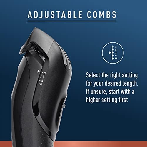 King C. Gillette Beard Trimmer - 3 Combs