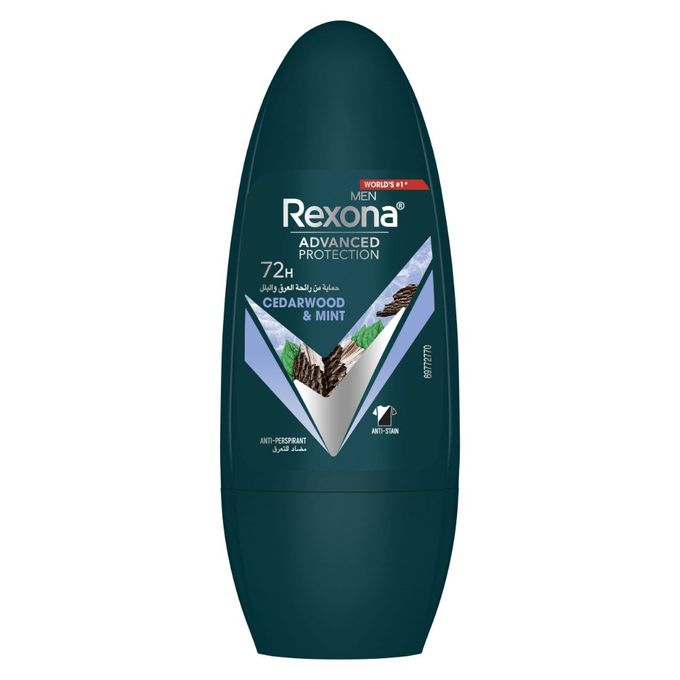 Rexona Men Antiperspirant Deodorant Mint & Cedarwood Roll On 50ml