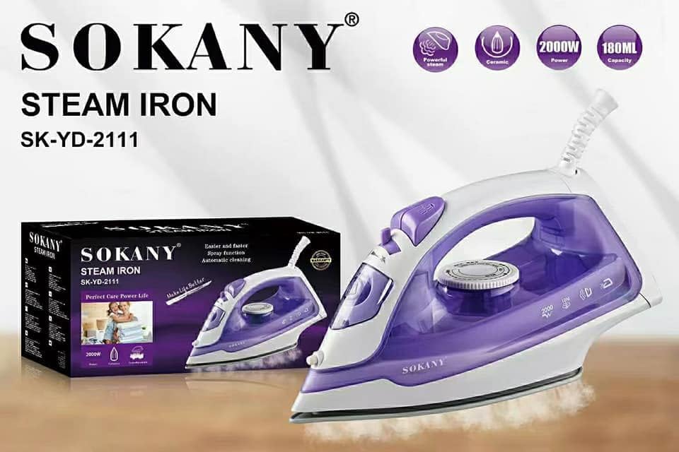 Sokany | sk - 2111 Sokany Steam Iron 2000 Watt