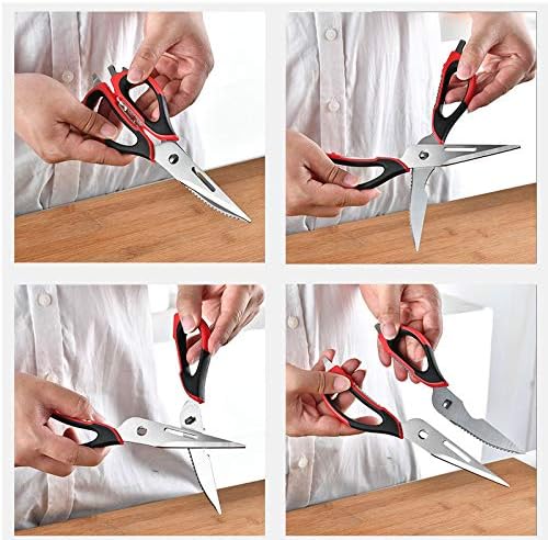Kitchen Scissors With Multi Functions And Magnetic Cover