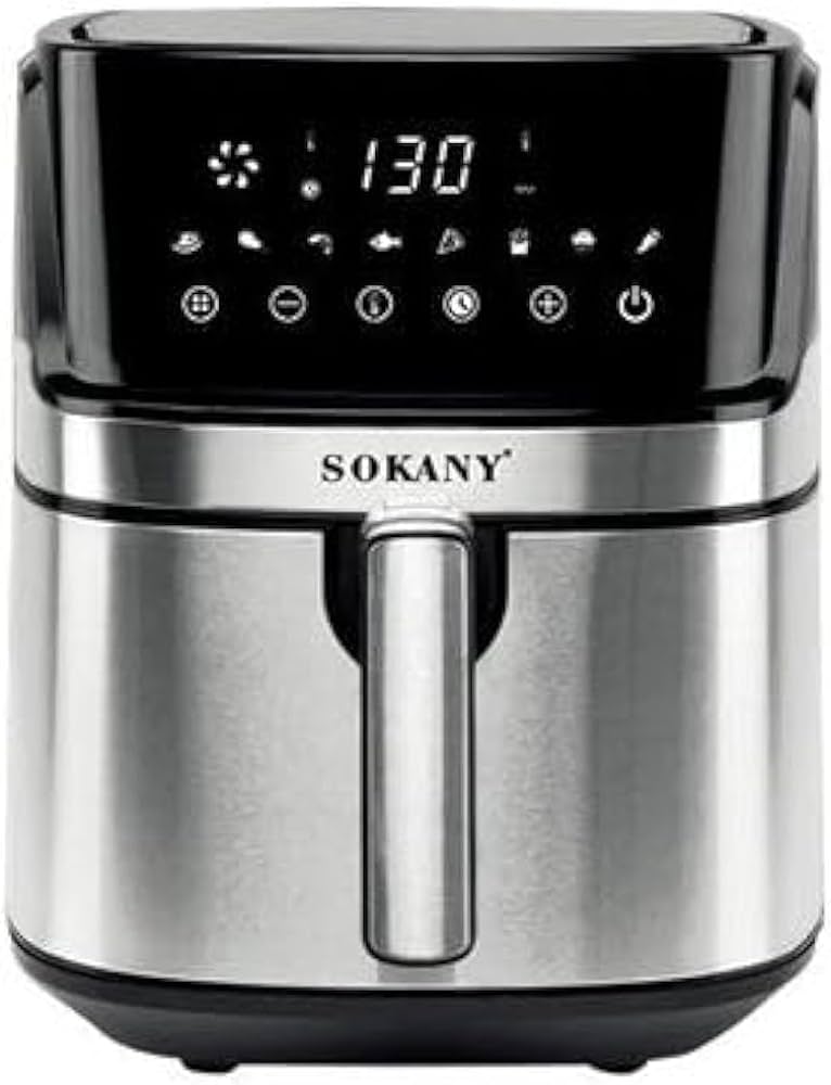 SOKANY | سوكاني قلاية سمارت بدون زيت شاشة ديجيتال SK-8042 سعة 8 لتر 1700 وات