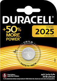 DURACELL CR2025 LITHIUM 3V