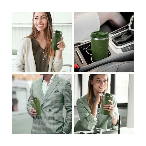 Thermal Mug Leak-Proof 500ML - GREEN