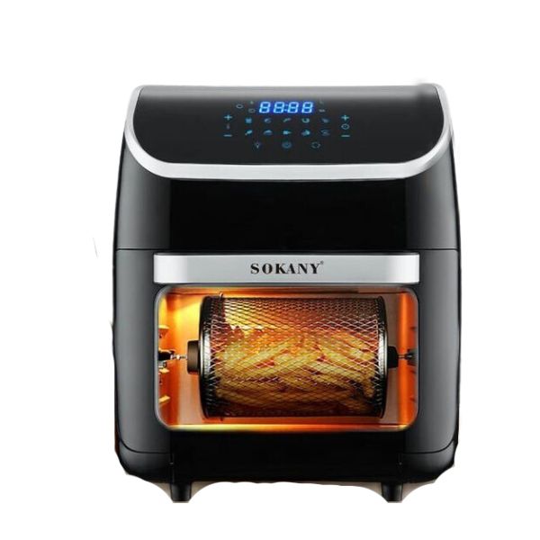 SOKANY | سوكاني قلاية بدون زيت شاشة ديجيتال SK-8039 سعة 12 لتر 2500 وات