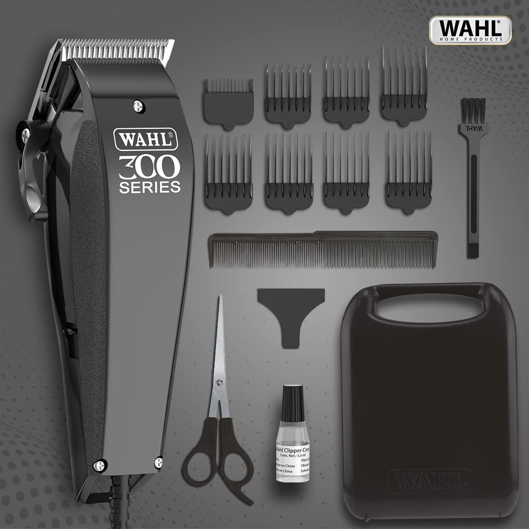 Wahl | ماكينة حلاقة وال هوم برو 300، طقم قص شعر متكامل، 1316-09247
