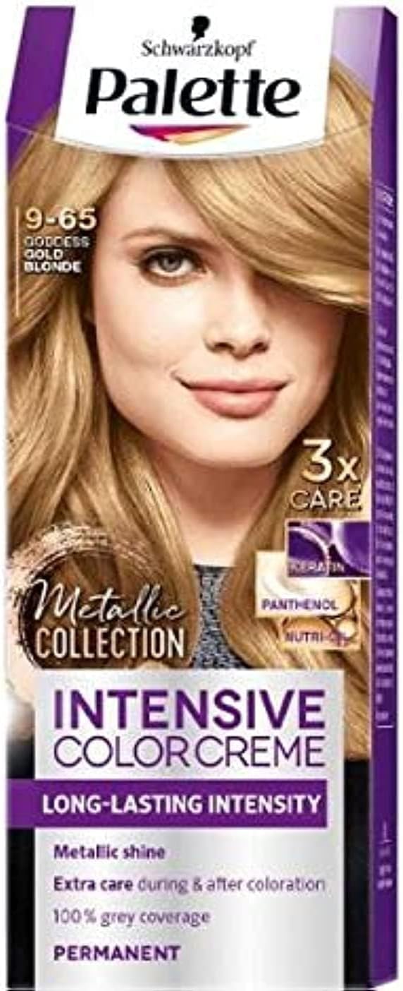 Palette | صبغة كريم باليت المركزة للشعر، 9-65 أشقر ذهبي، 50 مل
