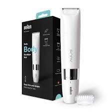 Braun Body Mini trimmer Wet & Dry BS1000 - أداة تهذيب شعر الجسم الصغيرة للاستخدام الجاف أو مع الماء