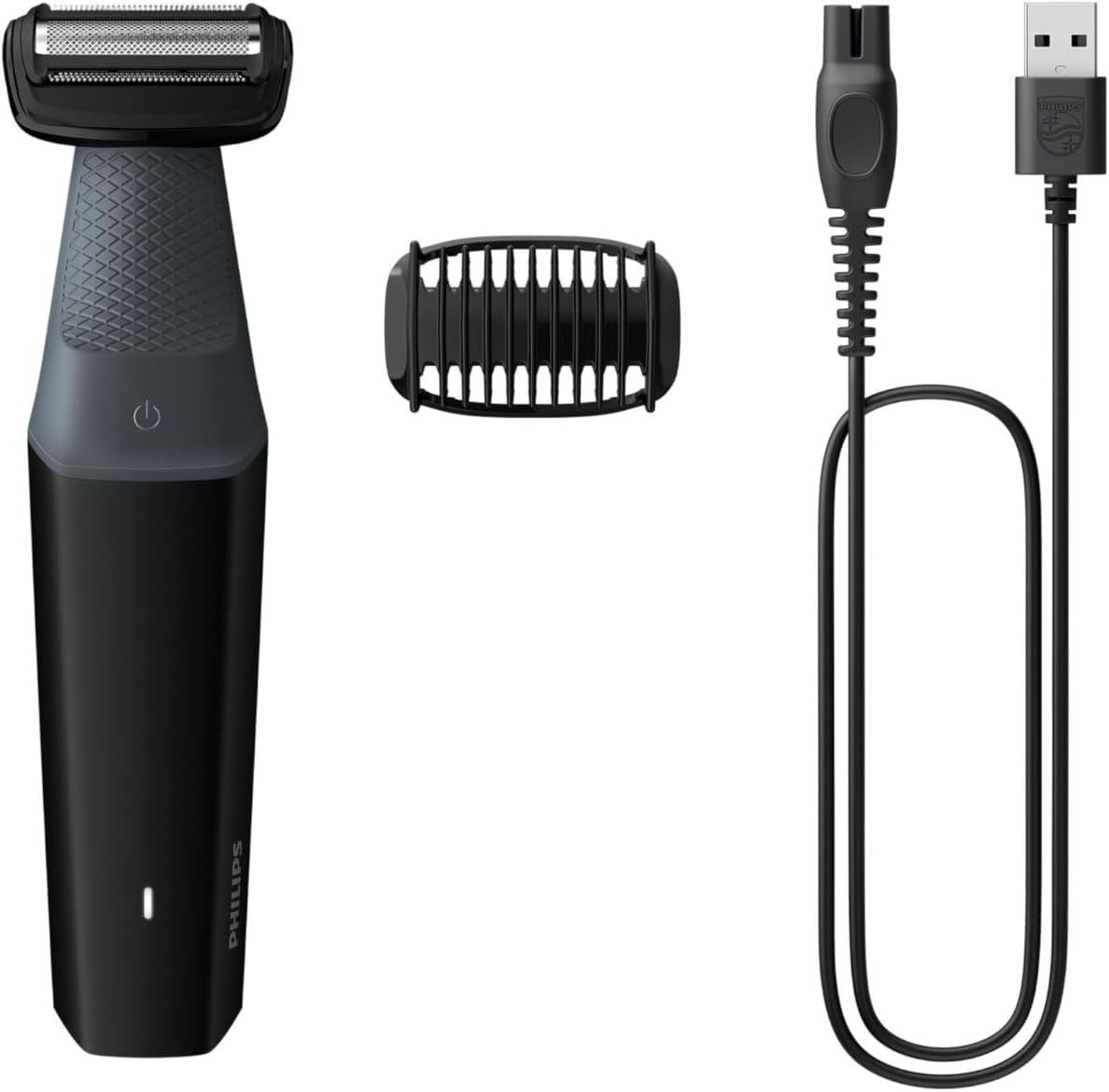 Philips | BG 3017 | Body Groom ماكينة عناية وتشذيب شعر الجسم المقاومة للماء استخدامها أثناء الاستحمام