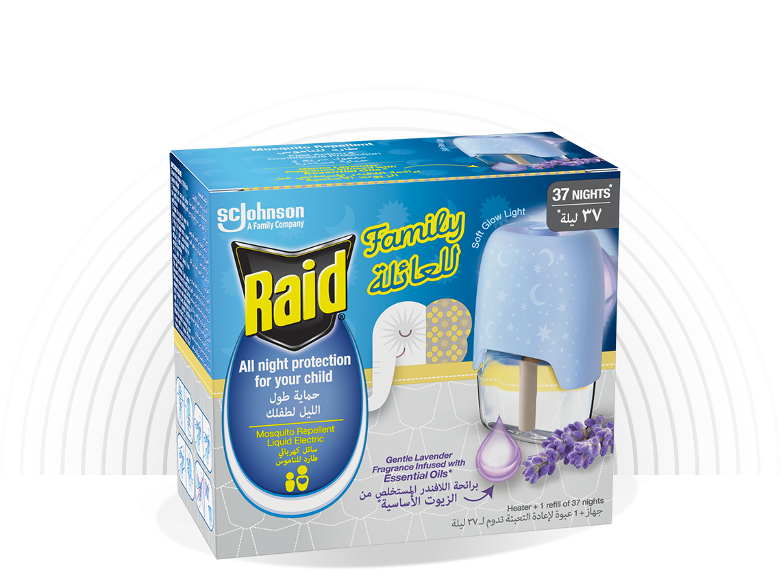 RAID | Raid Liquid Mosquito Repellent Device and Refill Lavender Scent